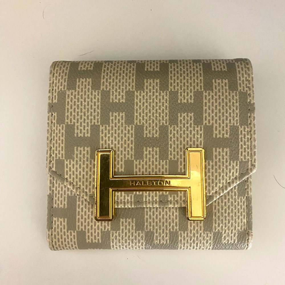 Halston mini wallet